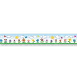 Flowers Kid-Drawn Border