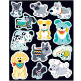 Hot Diggity Dogs Shape Stickers