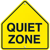 Quiet Zone Two-Sided Decoration