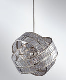 8 Light Chandelier - Finish Polished Nickel