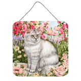 Caroline'S Treasures Cats Just Looking In The Fish Bowl Wall Or Door Hanging Prints Cdco0244Ds66, 6Hx6W, Multicolor