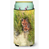 Caroline'S Treasures Cdco0324Tbc Fox Cubs Peepers By Debbie Cook Tall Boy Beverage Insulator Hugger, Multicolor