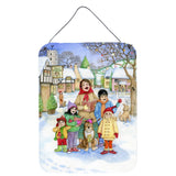 Caroline'S Treasures Christmas Carol Singers Wall Or Door Hanging Prints Cdco0410Ds1216, 16H X 12W, Multicolor