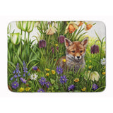Caroline'S Treasures April Fox By Debbie Cook Floor Mat, 19 X 27, Multicolor