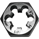 98307 Century Drill & Tool 1/2-14 NPT 1 In. Across Flats Hexagon Pipe Die