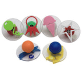 Ready2Learn Giant Stampers, Celebrations, 6/pkg