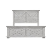 Sunset Trading Crossing Barn King 5 Piece Bedroom Set | Wood Panel Bed