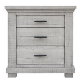 Sunset Trading Crossing Barn 3 Drawer Bedroom Nightstand
