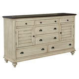 Sunset Trading Shades Of Sand 7 Drawer Dresser