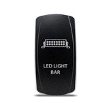 D2D LED Rocker Switch – Laser Etched, Waterproof