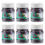 Creative Arts Multicolor Glitter 4 oz. Jar, Pack of 6