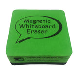Eraser - Whiteboard - Magnetic, 2 x2, Green/Black, 1 Ea