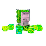 Gemini Dice Block | Set Of 12 Size D6 Dice | Designed For Board Games, Roleplaying Games & Miniature Games | Premium Quality 16