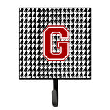 Caroline'S Treasures Cj1021-Gsh4 Monogram-Initial G Hounds Tooth Leash Holder Or Key Hook Cj1021, Small, Multicolor