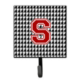 Caroline'S Treasures Cj1021-Ssh4 Monogram-Initial S Hounds Tooth Leash Holder Or Key Hook Cj1021, Small, Multicolor