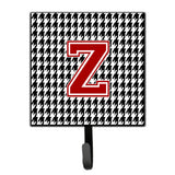 Caroline'S Treasures Cj1021-Zsh4 Monogram-Initial Z Hounds Tooth Leash Holder Or Key Hook Cj1021, Small, Multicolor