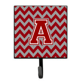 Caroline'S Treasures Letter A Chevron Maroon And White Leash Or Key Holder Cj1049-Ash4, Small, Multicolor
