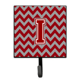 Caroline'S Treasures Letter I Chevron Maroon And White Leash Or Key Holder Cj1049-Ish4, Small, Multicolor
