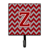 Caroline'S Treasures Letter Z Chevron Maroon And White Leash Or Key Holder Cj1049-Zsh4, Small, Multicolor