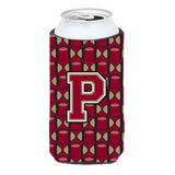 Letter P Football Garnet And Gold Tall Boy Beverage Insulator Hugger Cj1078-Ptbc