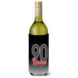90 Years Wine Bottle Beverage Insulator Hugger Cj1091Literk