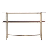Ardmillan Faux Marble Console Table With Storage