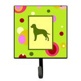 Caroline'S Treasures Ck1023Sh4 Curly Coated Retriever Leash Holder Or Key Hook, Small, Multicolor