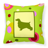 Caroline'S Treasures Ck1026Pw1414 Cocker Spaniel Decorative Canvas Fabric Pillow, Large, Multicolor