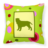 Caroline'S Treasures Ck1088Pw1414 Neapolitan Mastiff Decorative Canvas Fabric Pillow, Large, Multicolor