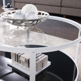 Vimmerly Glass-Top Cocktail Table
