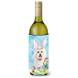 Caroline'S Treasures Bichon Frise Easter Bunny Decorative Bottle Hugger, 750Ml, Multicolor