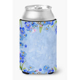 Caroline'S Treasures Ck1703Cc Myosotis Flowers Can Or Bottle Hugger Cold-Beverage-Koozies, Multicolor