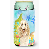 Caroline'S Treasures Ck1860Tbc Christmas Tree Spinone Italiano Tall Boy Hugger Cold-Beverage-Koozies, Multicolor