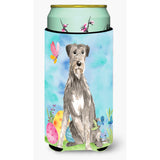 Caroline'S Treasures Ck1913Tbc Easter Eggs Irish Wolfhound Tall Boy Hugger Cold-Beverage-Koozies, Multicolor