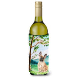 Caroline'S Treasures Tree Fawn French Bulldog Wine Bottle Hugger Cold-Beverage-Koozies, 750 Ml, Multicolor