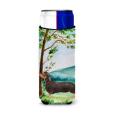 Caroline'S Treasures Ck2028Muk Michelob Ultra Hugger For Slim Cans Cold-Beverage-Koozies, Multicolor