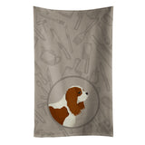 Caroline'S Treasures Ck2176Ktwl Cavalier Spaniel In The Kitchen Kitchen Towel