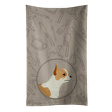 Caroline'S Treasures Ck2177Ktwl Chihuahua In The Kitchen Kitchen Towel