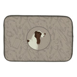 Caroline'S Treasures Ck2184Ddm English Springer Spaniel Kitchen Dish-Drying-Mats, 14X21, Multicolor