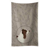 Caroline'S Treasures Ck2184Ktwl English Springer Spaniel In The Kitchen Kitchen Towel