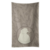 Caroline'S Treasures Ck2203Ktwl Poodle In The Kitchen Kitchen Towel