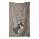 Caroline'S Treasures Ck2206Ktwl Schnauzer In The Kitchen Kitchen Towel