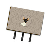 Caroline'S Treasures Toy Fox Terrier In The Kitchen Leash Or Key Holder Hooks, Multicolor