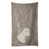 Caroline'S Treasures Ck2216Ktwl Westie In The Kitchen Kitchen Towel