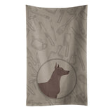 Caroline'S Treasures Ck2217Ktwl Mexican Hairless Dog Xolo In The Kitchen Kitchen Towel