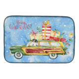 Caroline'S Treasures Ck2405Ddm Merry Christmas English Pointer Dish-Drying-Mats, 14X21, Multicolor