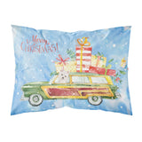 Merry Christmas Westie Fabric Standard Pillowcase