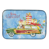Caroline'S Treasures Ck2453Ddm Merry Christmas English Bulldog Dish-Drying-Mats, 14X21, Multicolor