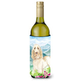 Caroline'S Treasures Ck2518Literk Flowers Spinone Italiano Wine Bottle Hugger Cold-Beverage-Koozies, 750 Ml, Multicolor