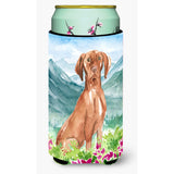 Caroline'S Treasures Ck2535Tbc Mountain Flowers Vizsla Tall Boy Hugger Cold-Beverage-Koozies, Multicolor